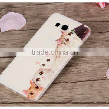 PROMOTION Best Price High Quality TPU Cover for Samsung Galaxy A8 Scratch proof Soft Case 3D Painting Cartoon Skin