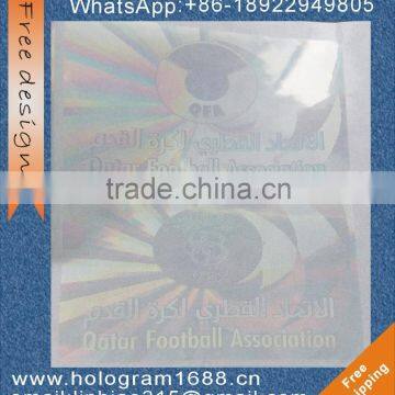 Custom hologram security transparent label sticker