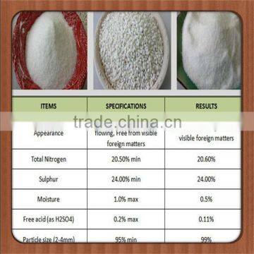 Ammonium Sulfate AS SA Ammonium Sulphate Supplier