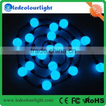 dmx 5050 outdoor rgb led pixel string ball lights