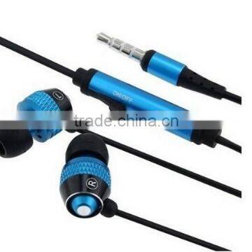 Fashion micro metal earphones for mobile phones