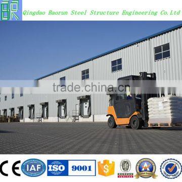 Professional construction steel structure two story building