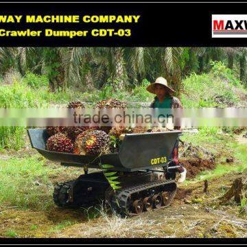 500 Kg Cheap Customized Petrol Mini Dumper , CE / ISO / SGS , Model: CDT03 photo-3