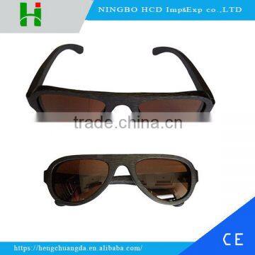 Polarized CE UV400 Lens Bamboo and Wood Sunglasses2016