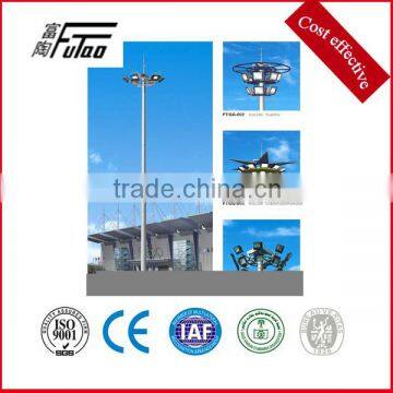 Hot Dip Galvanized Outdoor High Mast Light Pole