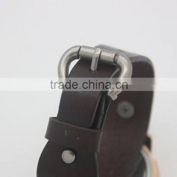 Custom Your Owner Logo Big Leather Band Men Charm Vintage Watch Relogio Masculino photo-4