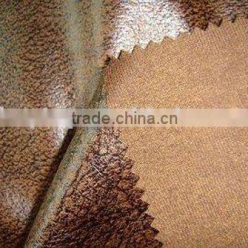 Bronzed Suede Fabric