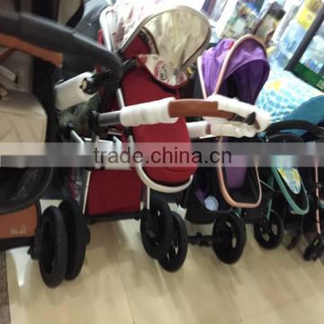 cheap price steel frame color optional baby crib mobile baby cart