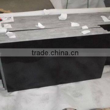 Polished Chinese natural Absolute Black granite