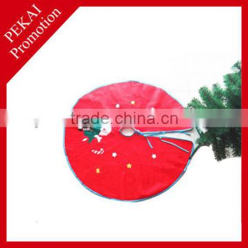 Promotion gift Christmas tree skirt China supplier