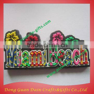 Florida souvenir 3D beach design fridge magnets