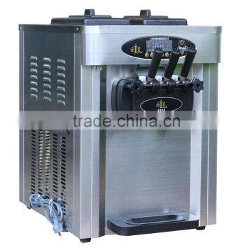 Full Stainless Steel Table Top Commercial Soft Ice Cream Machine photo-3