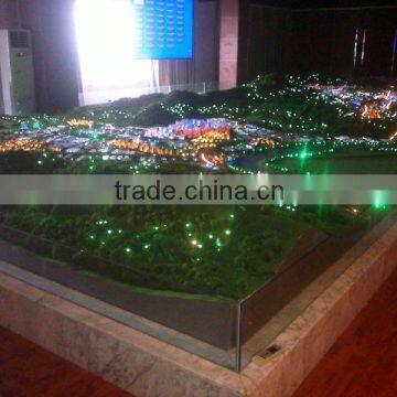 Master planning model maker/miniature city plan model