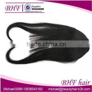 Xuchang Factory Price Stock Malaysian Human hair Extensions Fashion Clip In Hair Fringes