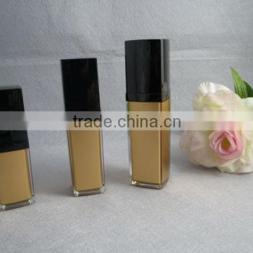 80ml acrylic square cosmetic lotion bottles