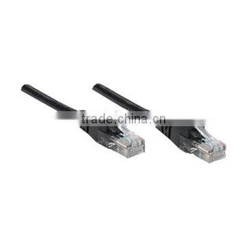 Intellinet Patch Cable, Cat6, UTP, 50', Black