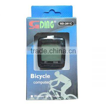 Sunding Bicycle Computer SD-201C OEM Wholesale Cycle Speedometer Wireless photo-4