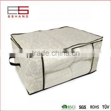 Fabric Foldable Storage Bag for Beddings, Comforters, Quilt, Blanket, Pillows