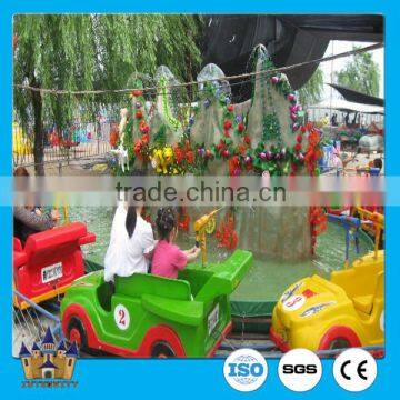 Funfair park amusement park water amphibious chariots island amusement ride for sale