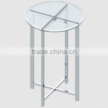 Glass display table stands/ Promotion display tables/ Store fixture promotion table