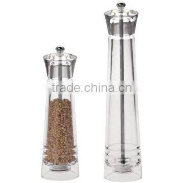 acrylic pepper grinder