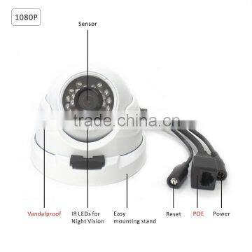 1080P PoE IR Dome IP Camera photo-2