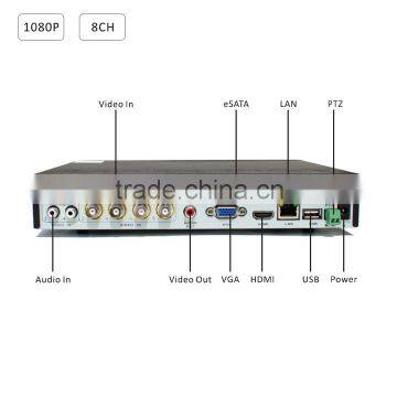 h 264 8ch 960H D1 IP Camera Hybrid Recording Cctv Dvr photo-2