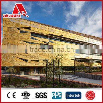 perforated aluminum composite panel decorated fence panel