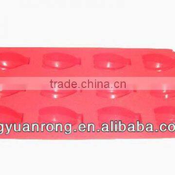 Silicone 12 Cup Ice Tray Loaf,custom ice cube tray