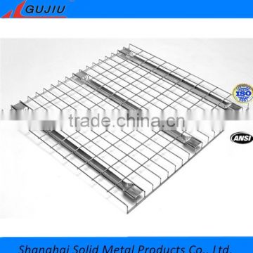 Industrial warehouse use wire mesh decking for shelf