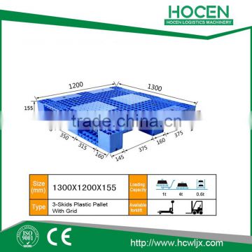 Factory supply 1300*1200*155mm cheap Plastic Pallets for sale