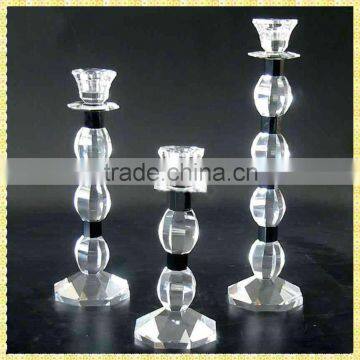 New Arrival Colors Crystal Bead Candle Holders For Wedding Souvenirs