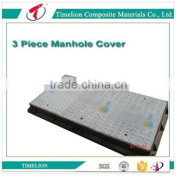 Square 450*450mm B125 Fiber glass FRP Composite Manhole Cover