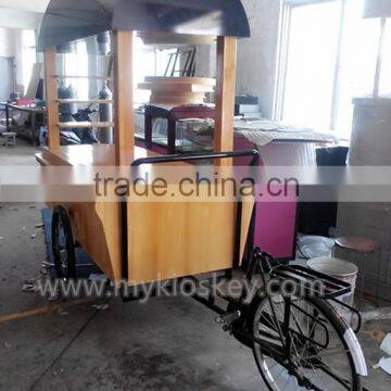 High Quality Beautiful Mobile Food Cart Design for Outdoor