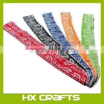 Mixed Pattern Style Summer Ice Cooling Scarf Neck Cooler Wrap Non Toxic Powder Wrist Cooling Headband