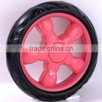 6" eva foamed wheel baby stroller wheel 6 inch high quality wheel