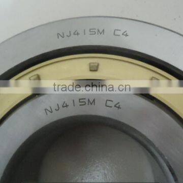 nj415 M C4 cylindrical roller bearing C4 Clearance Roller bearing with Brass Cage