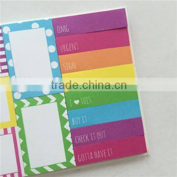 Cartoon Characters Paper Bookmark Sticky Notes photo-3