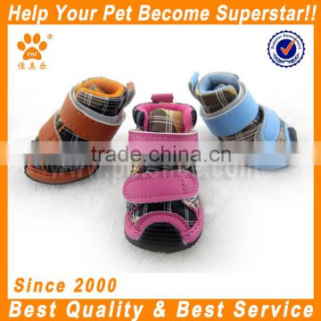 JML hot sale new design pet accessories outdoor waterproof dog sock dog shoe with polar fleece winter durable snow boots