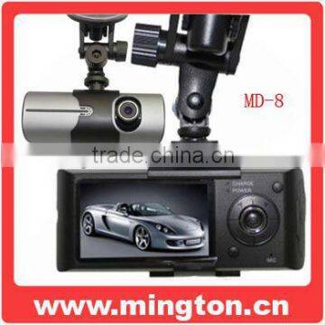 X3000 dual lens Digital Car Black Box with google gps