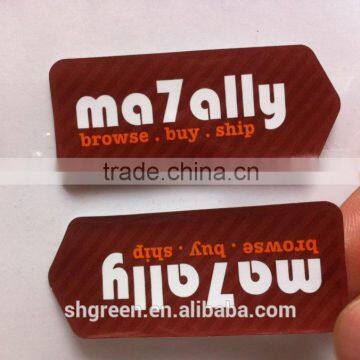 CMYK Printing Adhesive Sticker for Clothes
