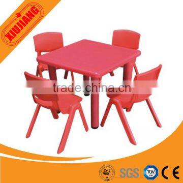 Indoor Various Shapes Plastic School Desk and Chair Toys Table for Children photo-5