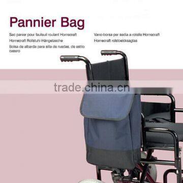 Topmedi1xPortable Waterproof PVC Coated Wheelchair Pannier Bag Wheel Chair Luggage Bag for Wheelchair&Scooter Users