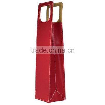 High Quality Leather Wine Packaging Bags Wine Bottle/gift Bag