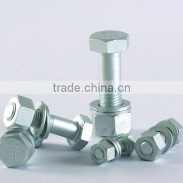 stainless steel hex bolt and hex nut grade4.8/8.8/10.9/12.9