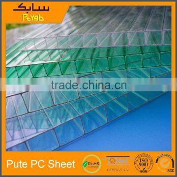 Multiple types of polycarbonate sunlight panel Transparent fog-proof 10 years warranty polycarbonate sunlight panel