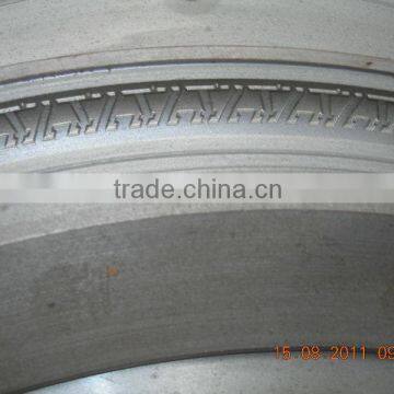 China professional steel tire mould for PU tire