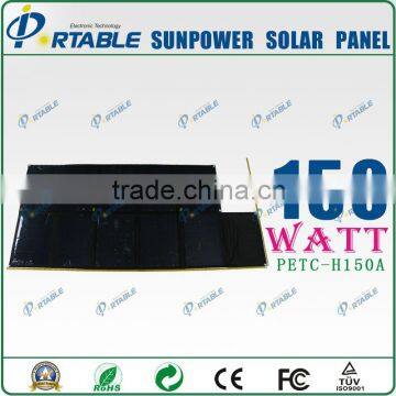 Competitive Price Foldable 150W Sunpower Foldable Solar Mobile Phone Chargers photo-5