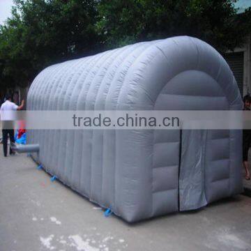 Hola rectangle grey inflatable tent camping