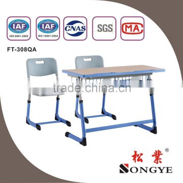 Double Student Desk&Chair,School Furniture